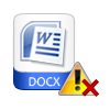Repair corrupted docx file