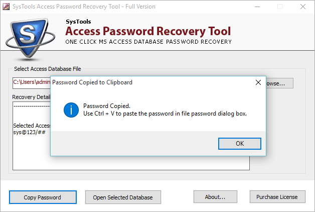 Password copy